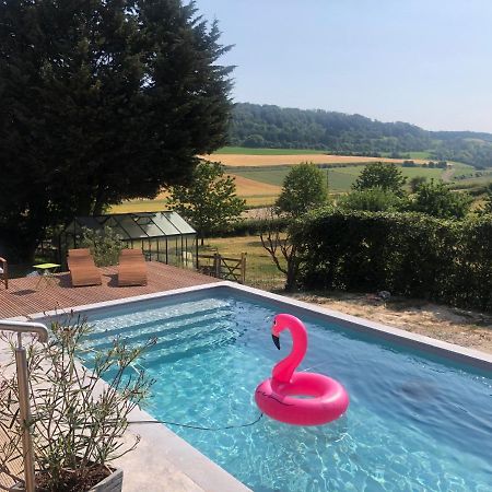 Gite Piscine Jacuzzi Privatises Clos Valentin Freulleville Εξωτερικό φωτογραφία